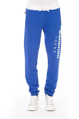 Blue Cotton Men's Sport Pant