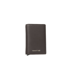 Brown Calfskin Men Wallet