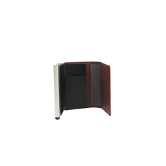Red Calfskin Men Wallet