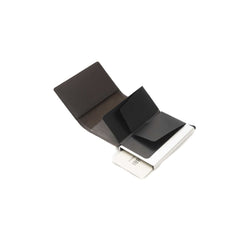 Brown Calfskin Men Wallet