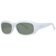 White Nylon Sunglasses