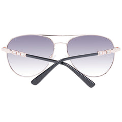 Rose Gold Metal Sunglasses