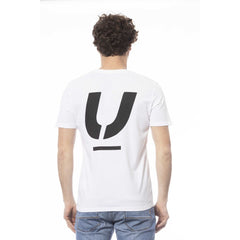 White Cotton Men T-Shirt