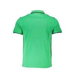 Green Cotton Polo Shirt