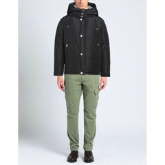 Black Polyamide Men's Jacket