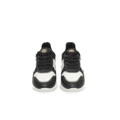 Black Cowhide Women's Sneaker