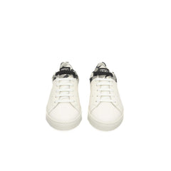 White Calfskin Men Sneaker