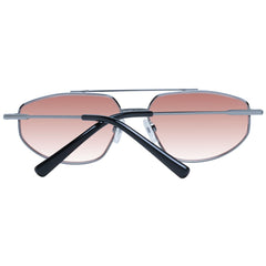 Gray Metal Sunglasses