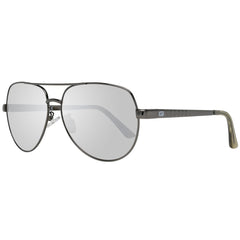 Gray Metal Sunglasses