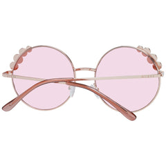Rose Gold Metal Sunglasses