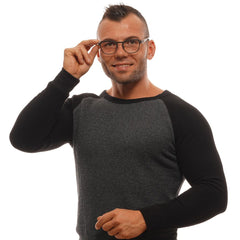 نظارات من التيتانيوم الرمادي (إطارات)