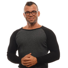 نظارات بلاستيكية سوداء (إطارات)