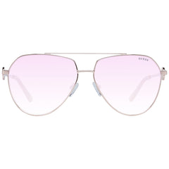 Rose Gold Metal Sunglasses