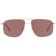 Rose Gold Men Sunglass