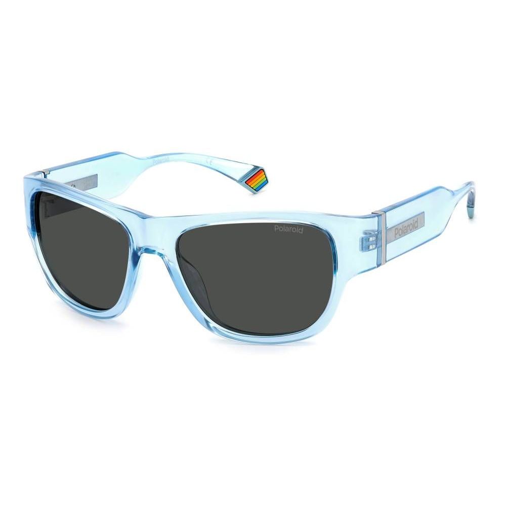 Blue Polycarbonate Sunglasses