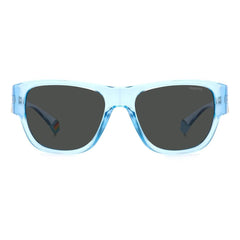 Blue Polycarbonate Sunglasses