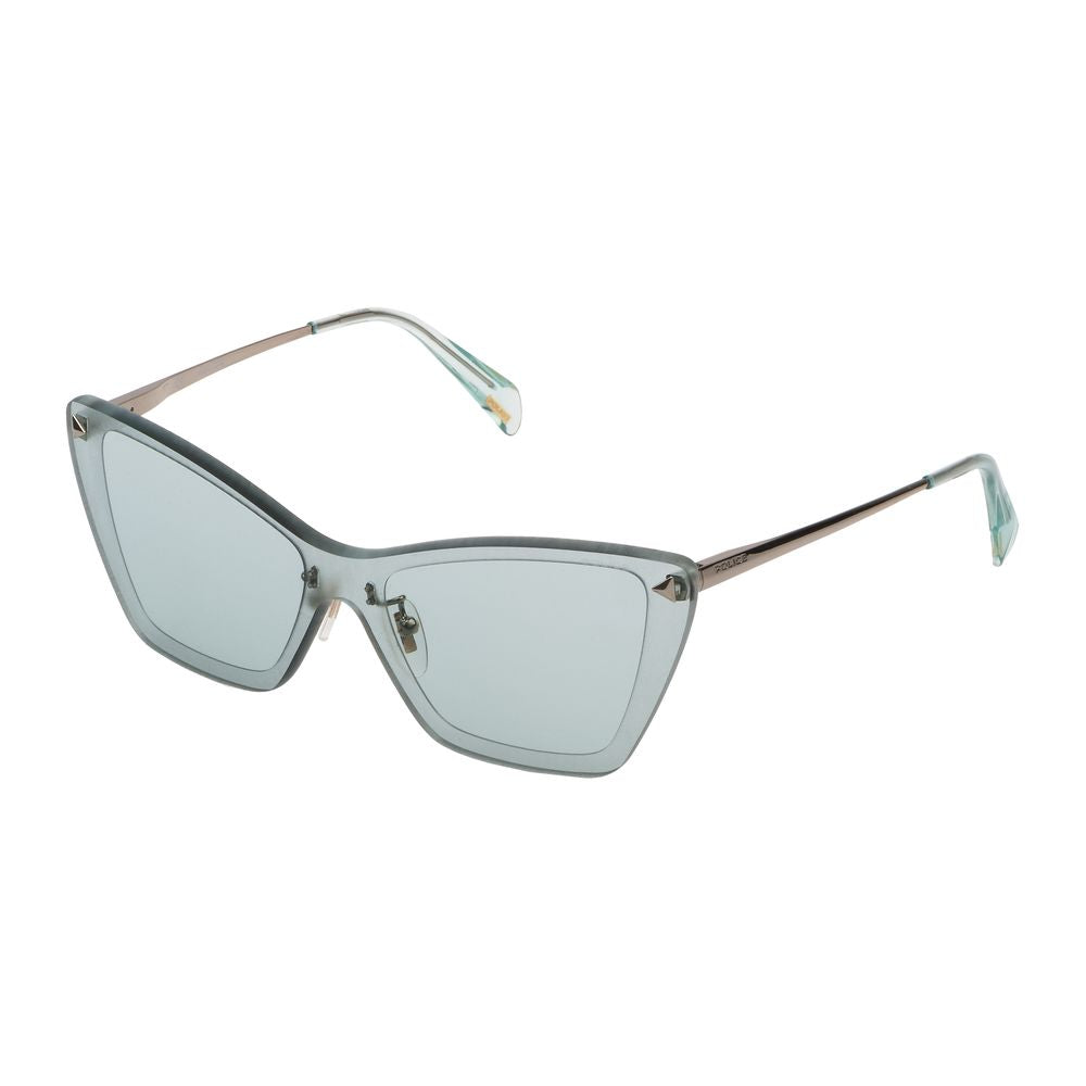 Beige Metal Sunglasses