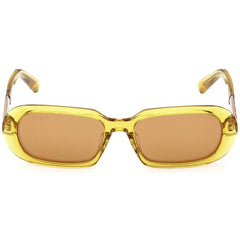 Yellow Plastic Sunglasses