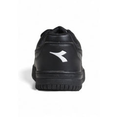 Black Artificial Leather Sneaker