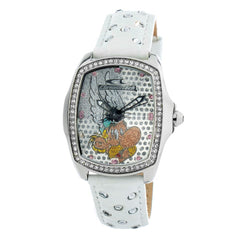 White Leather Watch