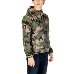 Green Polyamide Jackets &amp; Coat