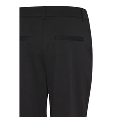Black Recycled Polyester Dress Pants