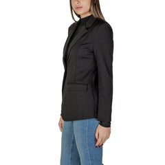 Black Polyester Suits & Blazer