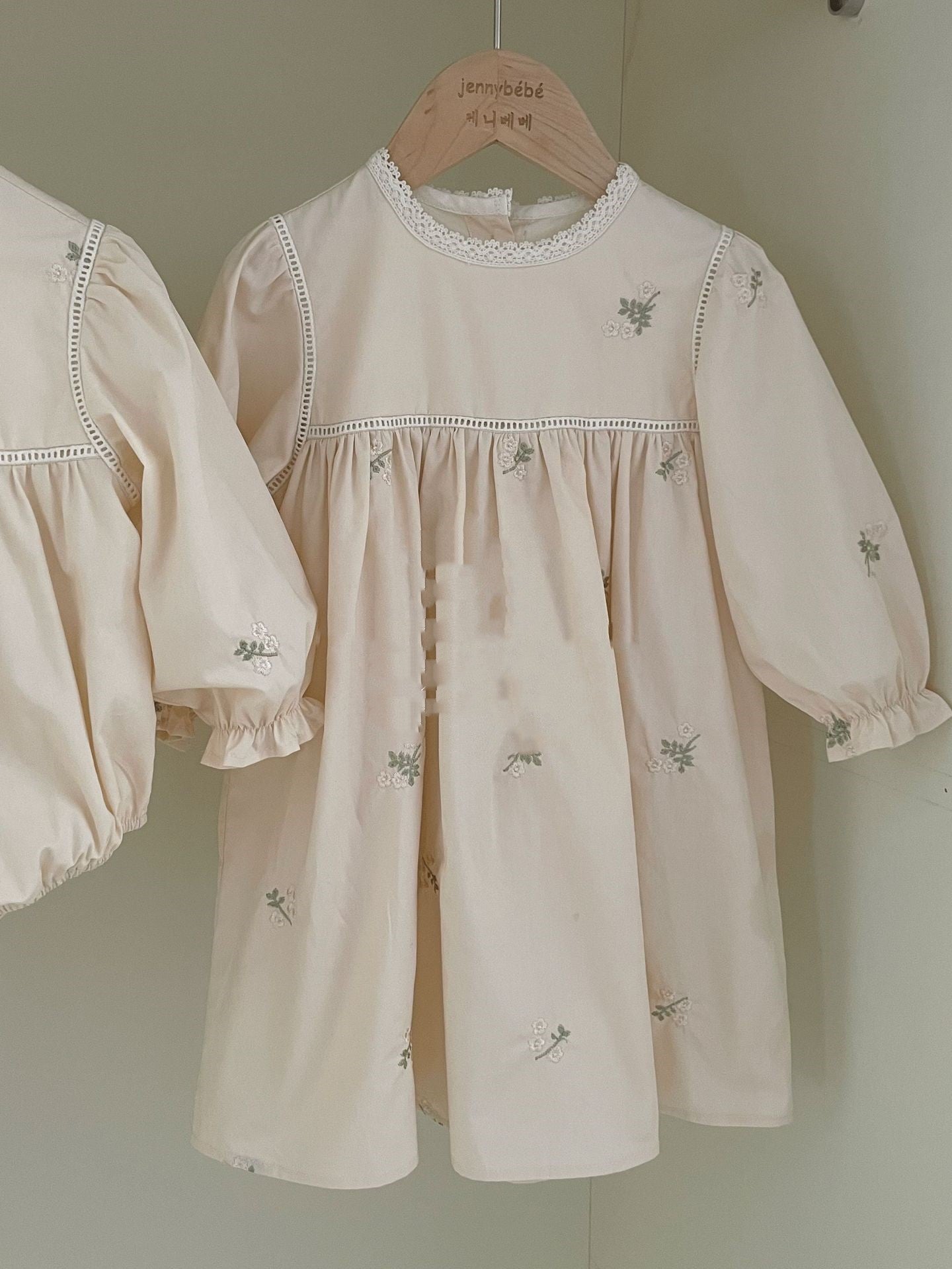 Toddler Baby Embroidery Climbing Suit Onesie