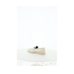 beige loafers shoes