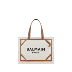 Beige Cotton Shoulder Bag