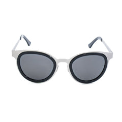 Gray Stainless Steel Sunglasses