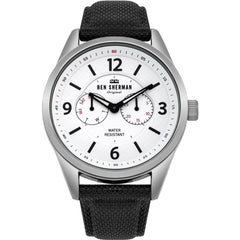Black Leather Watch