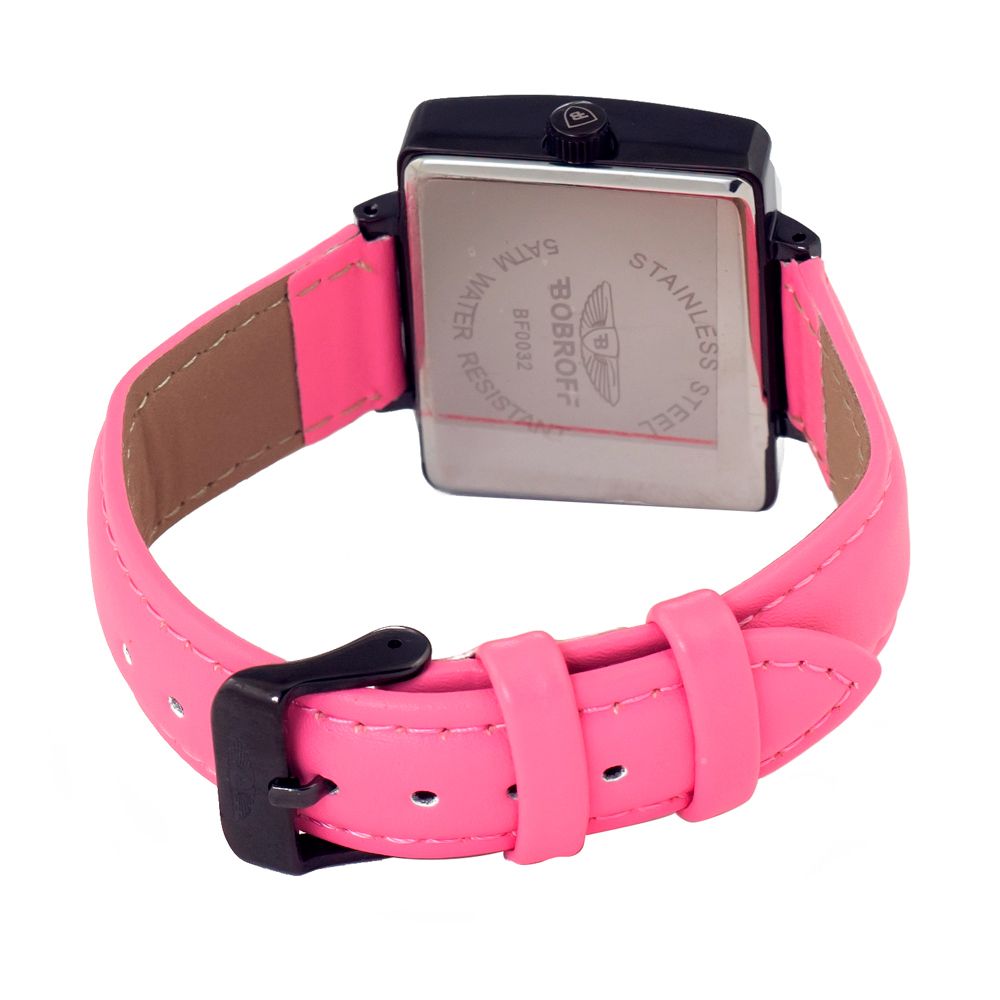 Multicolor Leather Watch