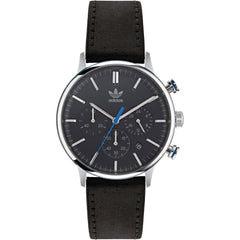 Black Leather Watch