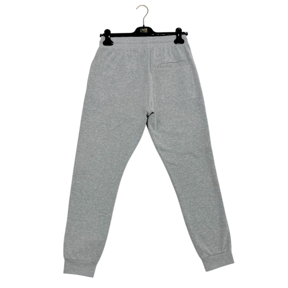 Gray Polyester Women Pants