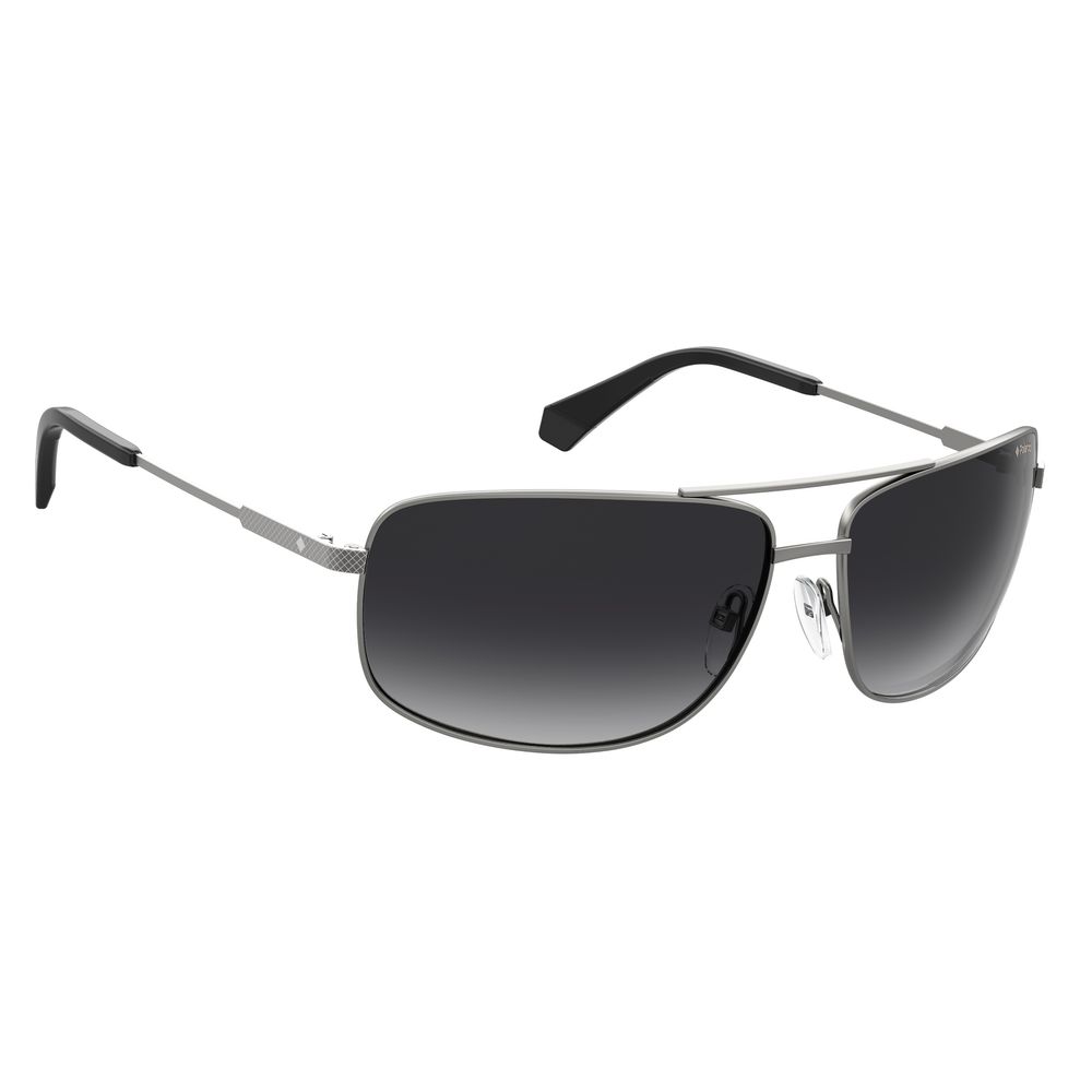 Gray Metal Sunglasses