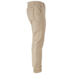 Beige Cotton Jeans & Pant