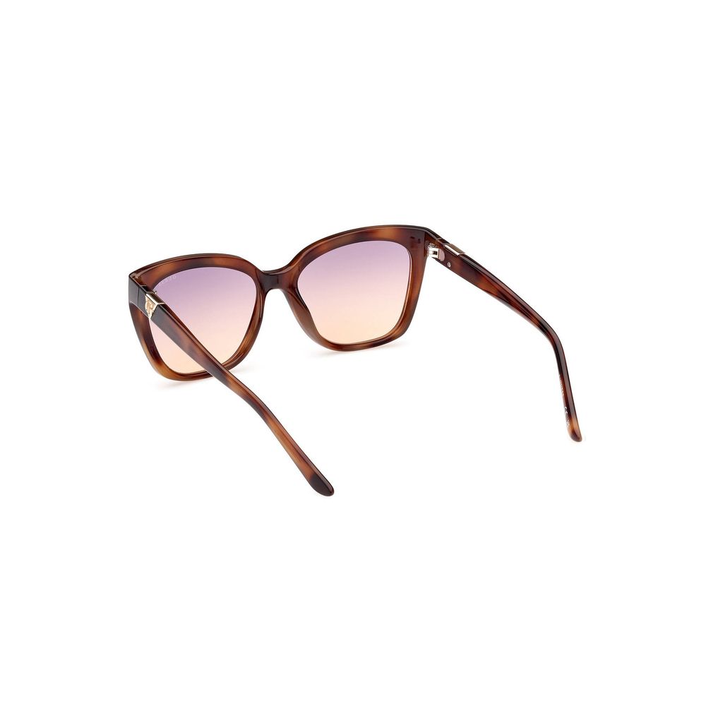 Brown Injected Women Sunglass