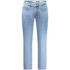 Blue Cotton Men Jeans