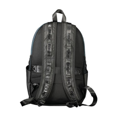 Green Polyester Men Backpack