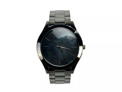 Slim Runway Gun Metal Stainless Steel Watch MK3413 NO BOX