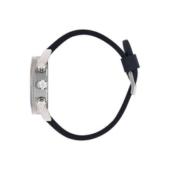 Black Silicone Watch