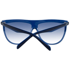 Blue Plastic Sunglasses