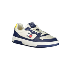 Blue Polyethylene Men Sneaker