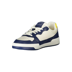 Blue Polyethylene Men Sneaker