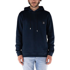 Blue Nylon Men Sweater