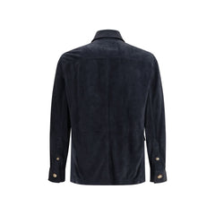 Suede leather shirt Jacket