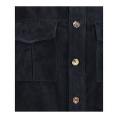 Suede leather shirt Jacket