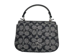 Lysa Top Handle Bag Crossbody Gun Metal