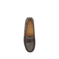 Tweed Gommino Loafers